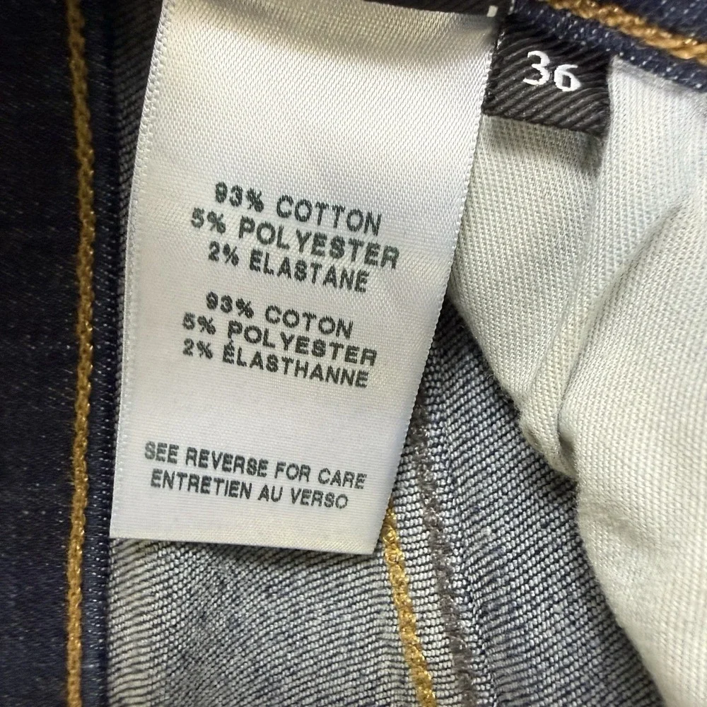 7 For All Mankind Luxe Sport Jeans Mens 36x30 Paxtyn Dark Wash Stretch Denim EUC